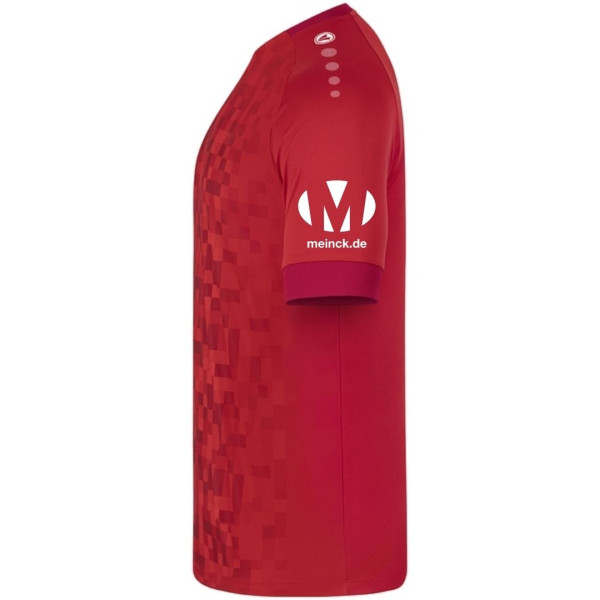 Trikot Rot FC mit Logos und Rückennummer (siehe blau)